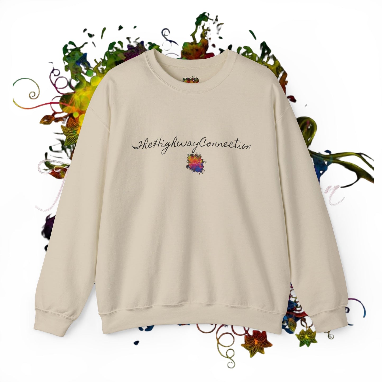 THEHIGHWAYCONNECTION Brand Unisex Heavy Blend™ Crewneck Sweatshirt