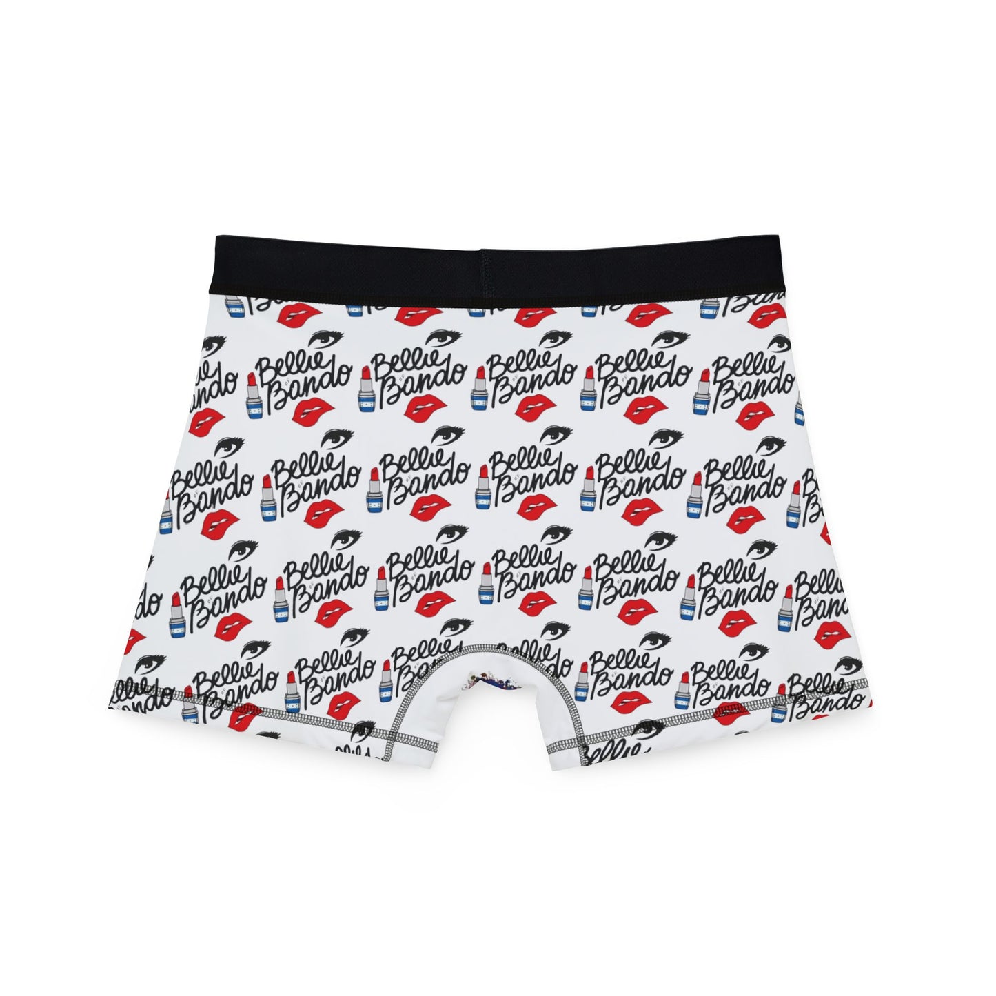 BELLIE BANDO LOGO Men's Boxers (AOP)