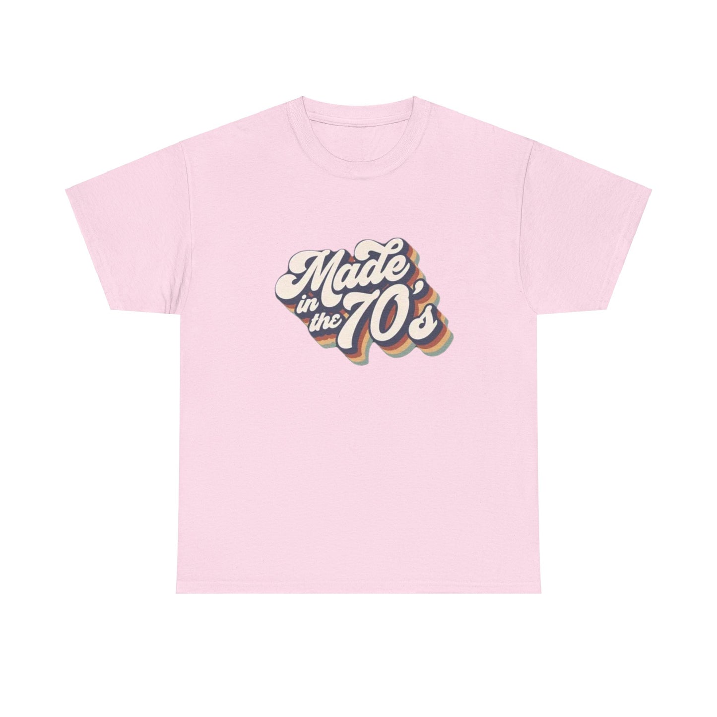 MADE IN THE 70s Unisex Heavy Cotton Tee