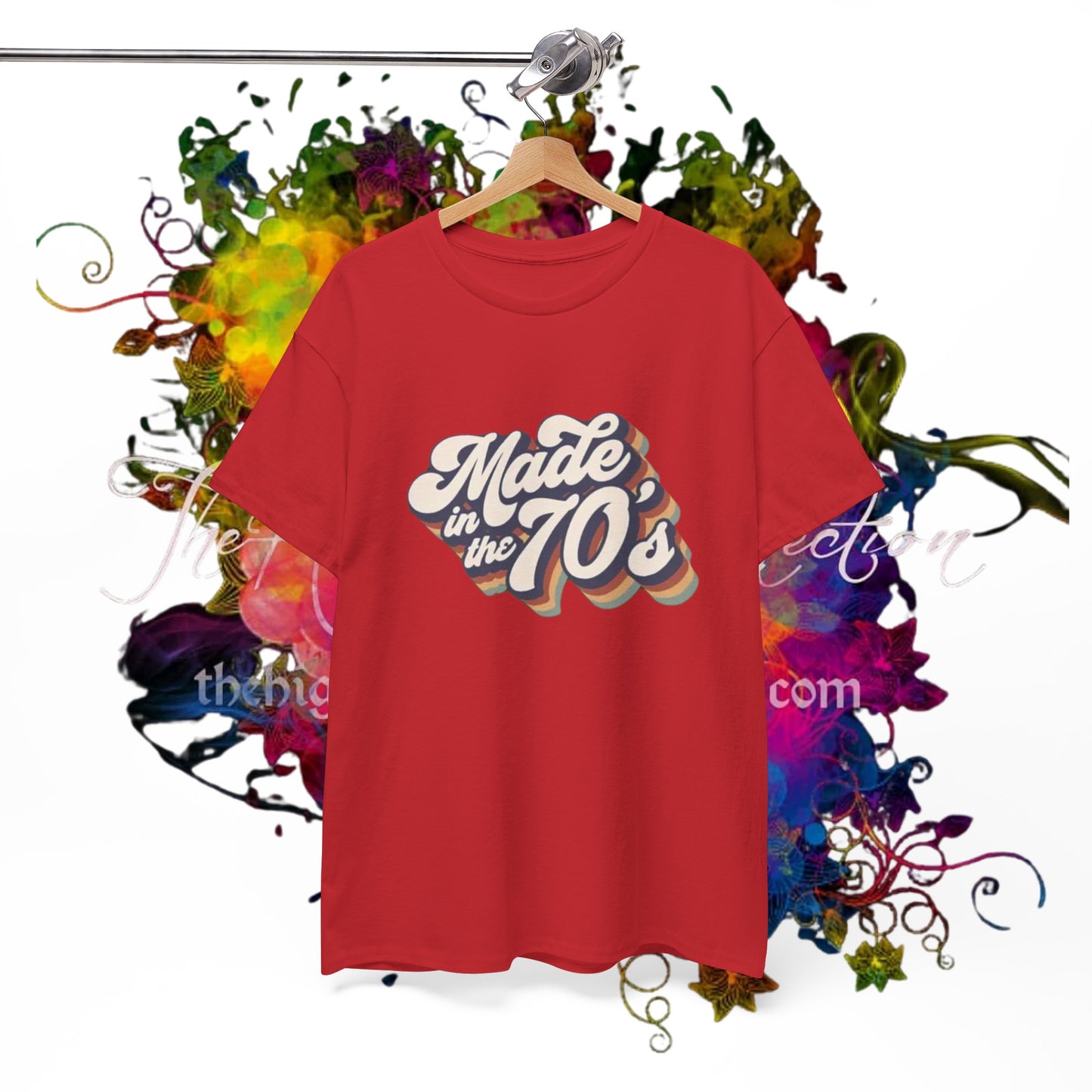 MADE IN THE 70s Unisex Heavy Cotton Tee