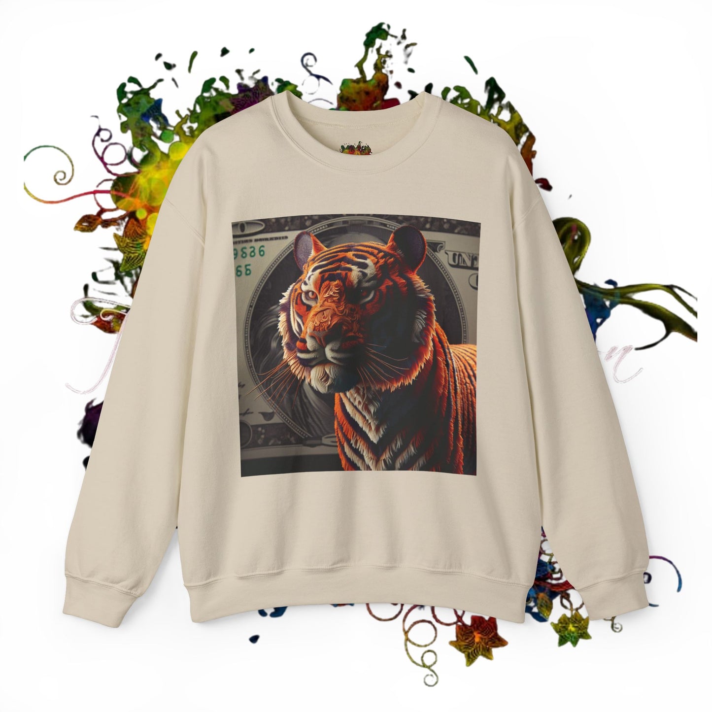 Tiger Money Hot Graphic Sweatshirt