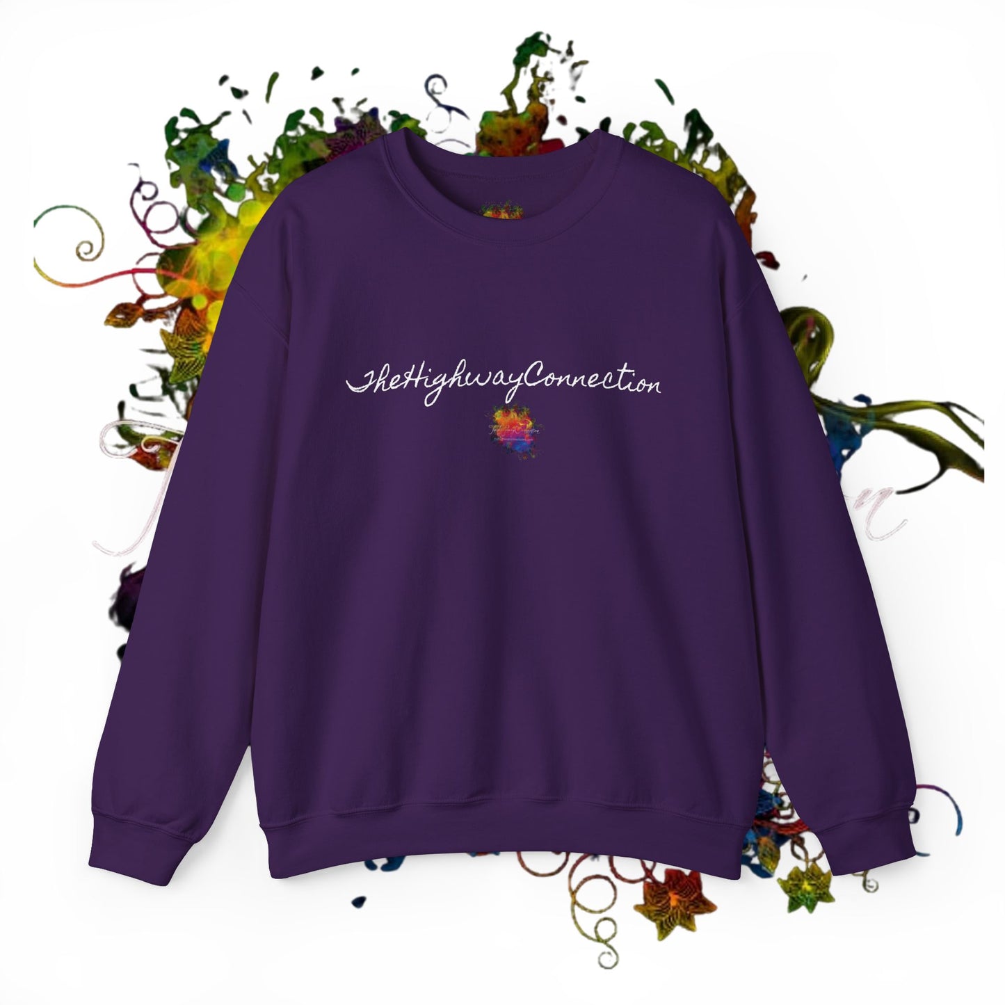 THEHIGHWAYCONNECTION Brand Unisex Heavy Blend™ Crewneck Sweatshirt