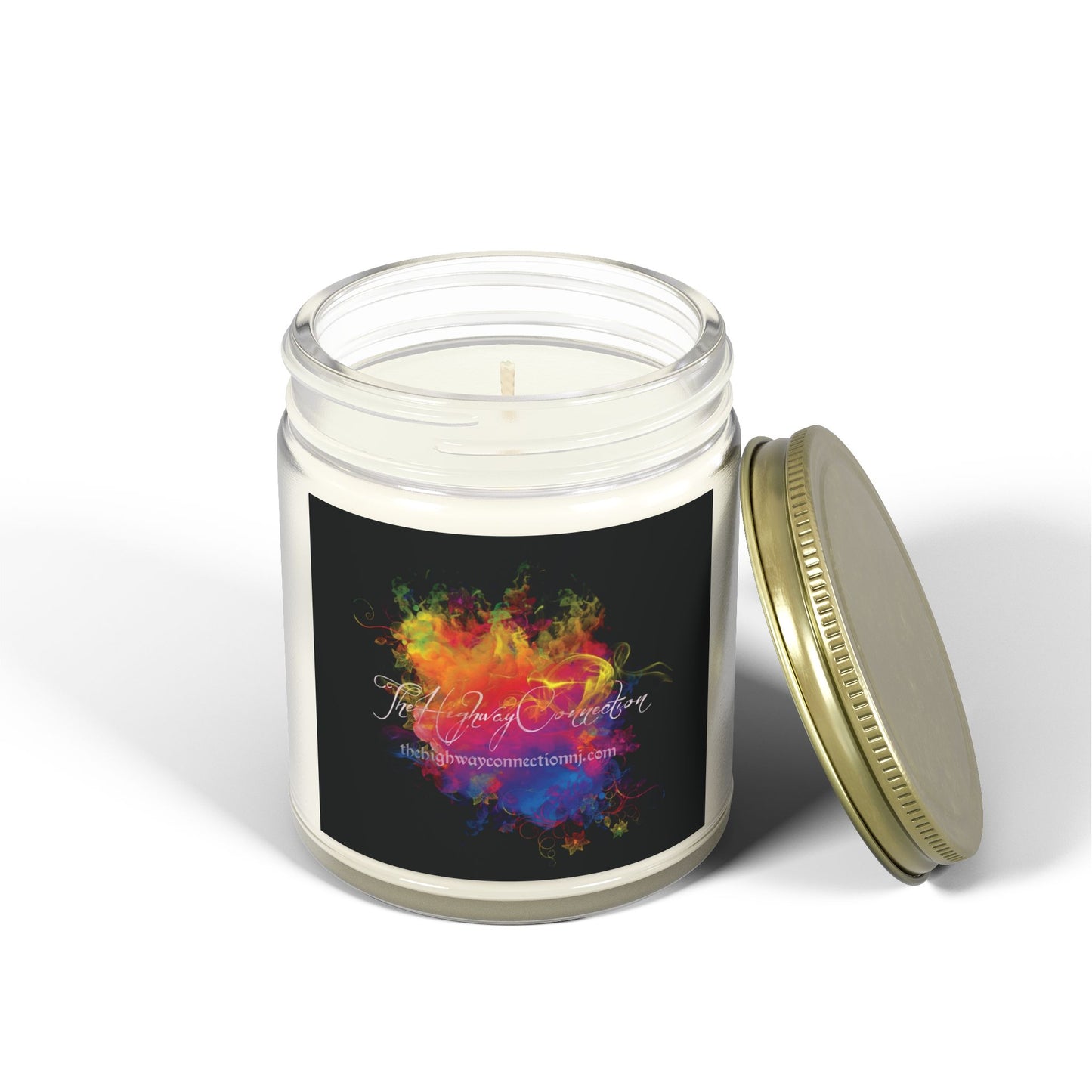 Scented Coconut Apricot Candles (4oz, 9oz)