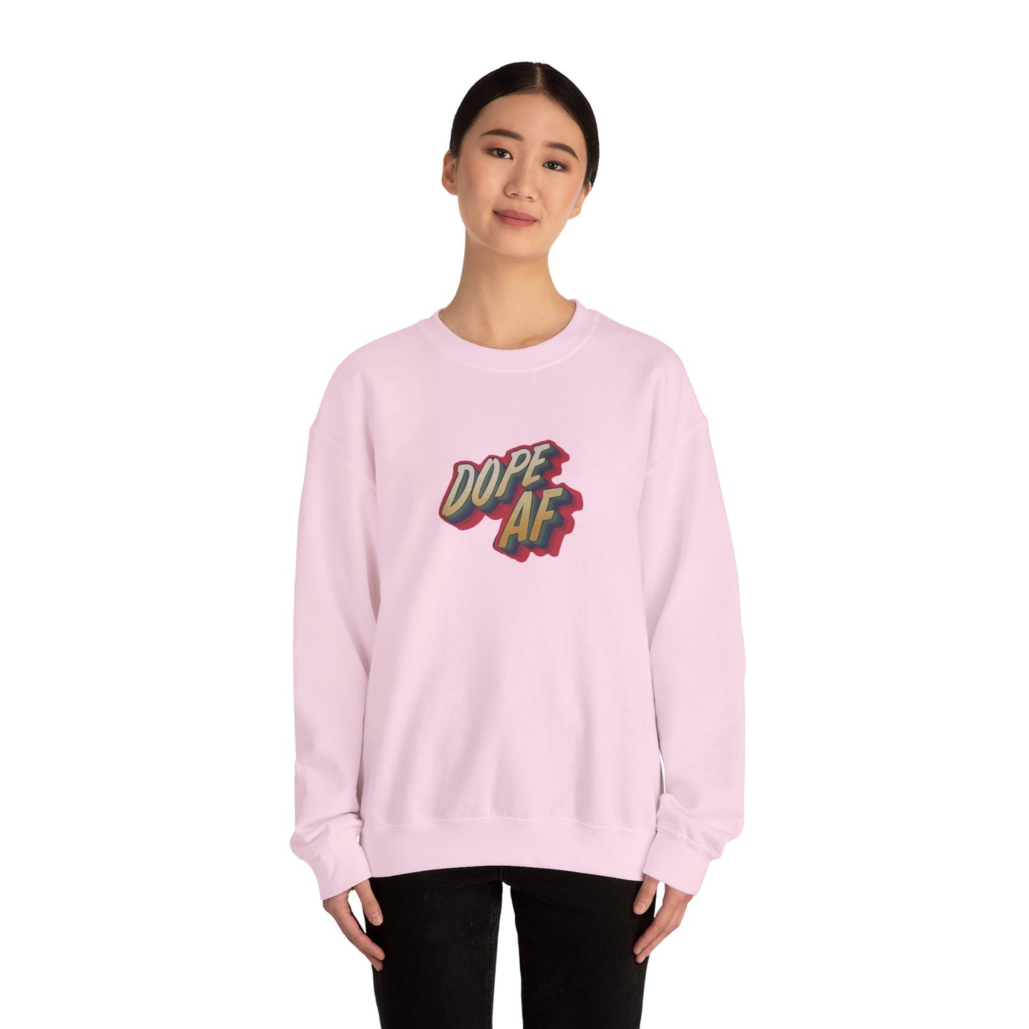 Dope  AF Unisex Heavy Blend™ Crewneck Sweatshirt