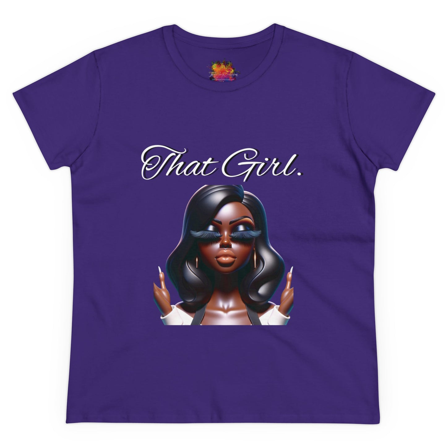 That Girl ...Women's Midweight Cotton Tee