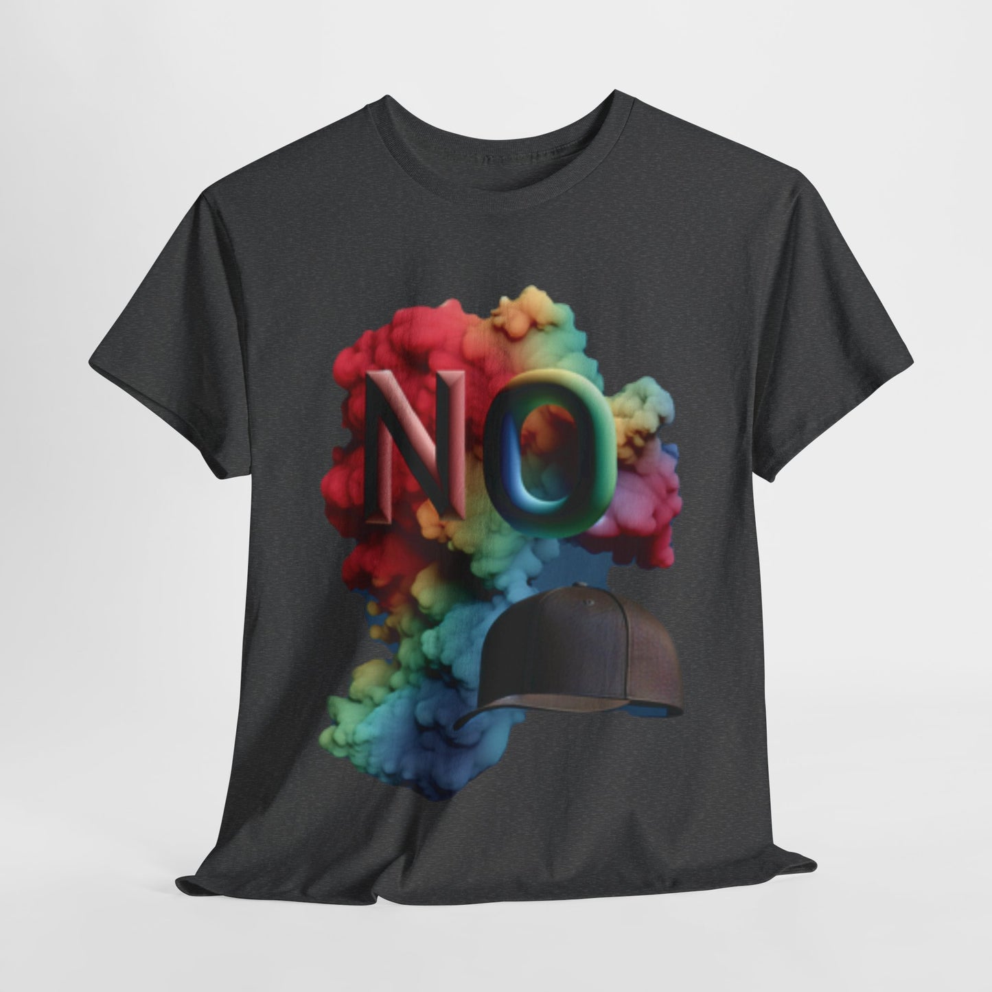 no cap (color) Unisex Heavy Cotton Tee