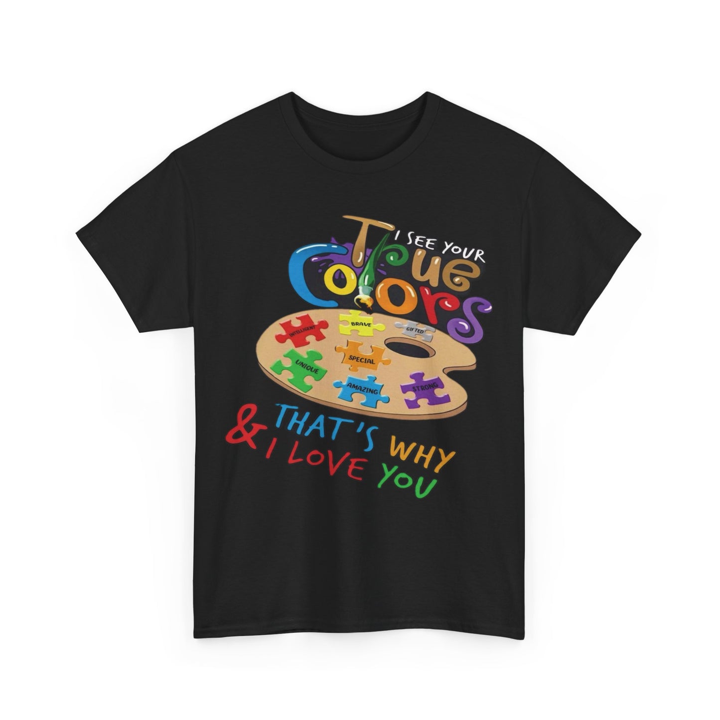 TRUE COLORS Unisex Heavy Cotton Tee