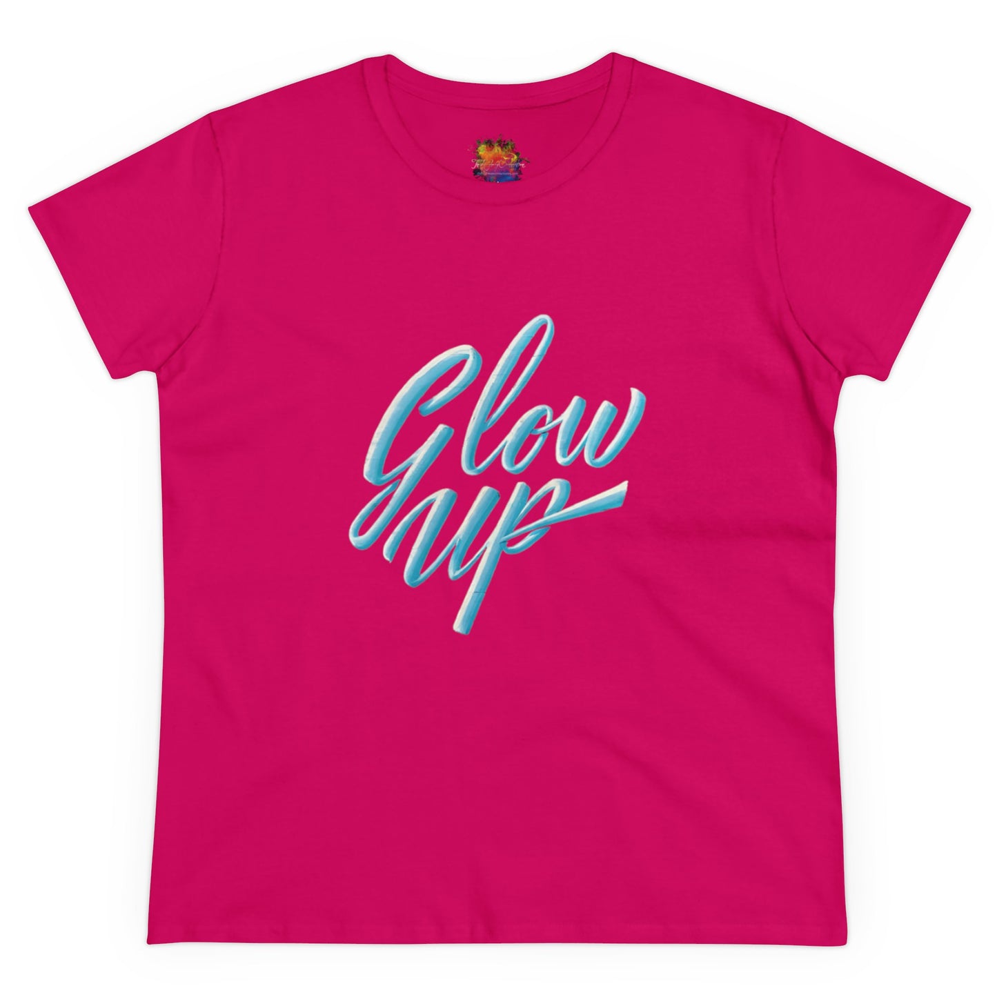 Glow Up Women's Midweight Cotton Tee