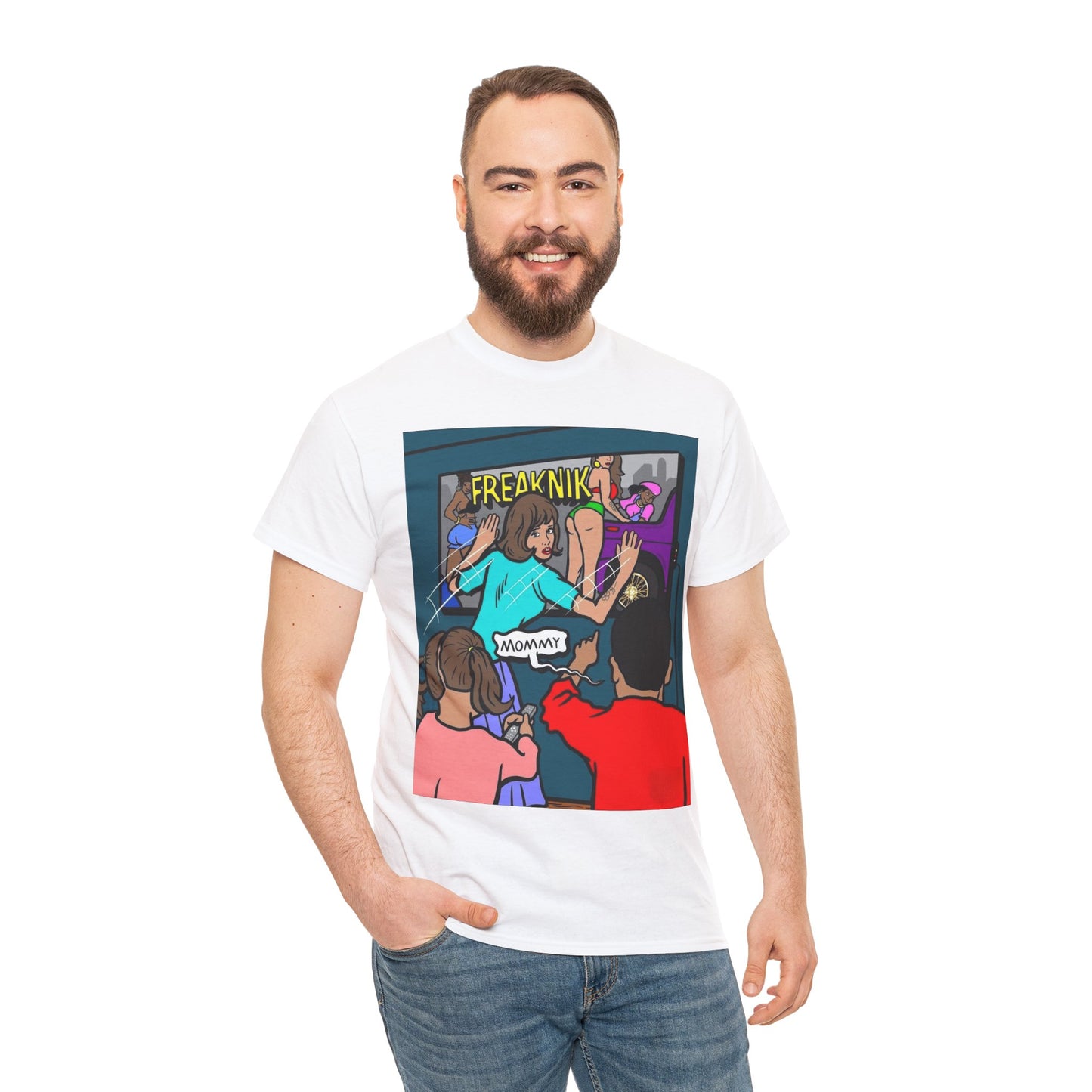 FREAK NIK FLASHBACK Unisex Heavy Cotton Tee