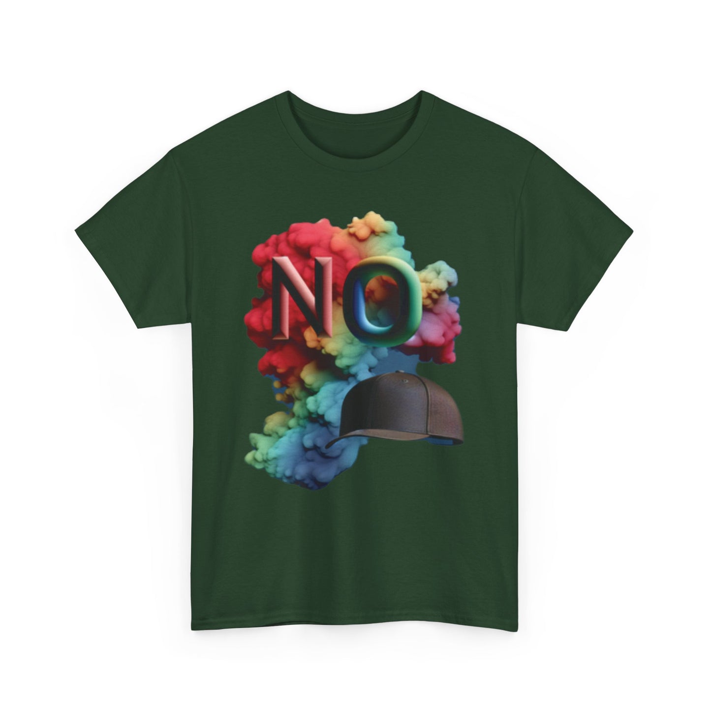 no cap (color) Unisex Heavy Cotton Tee