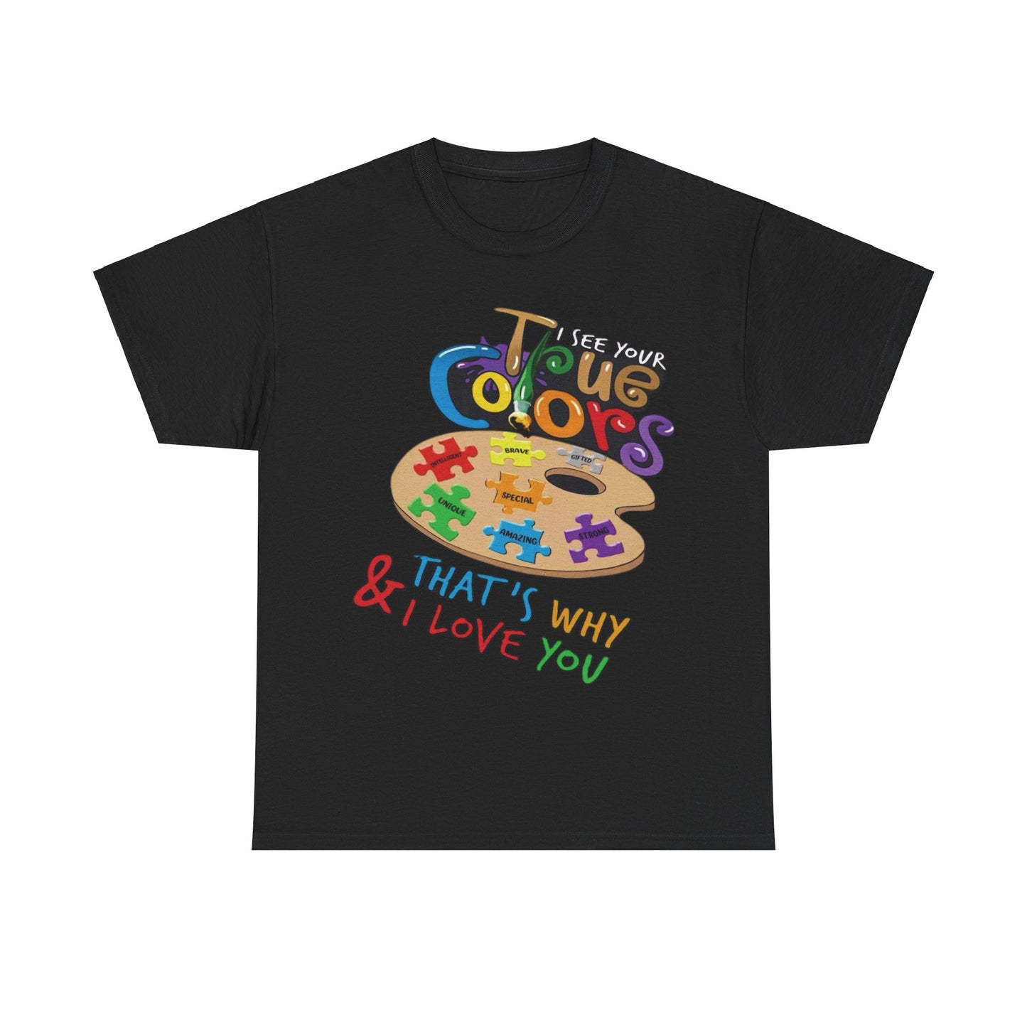 TRUE COLORS Unisex Heavy Cotton Tee