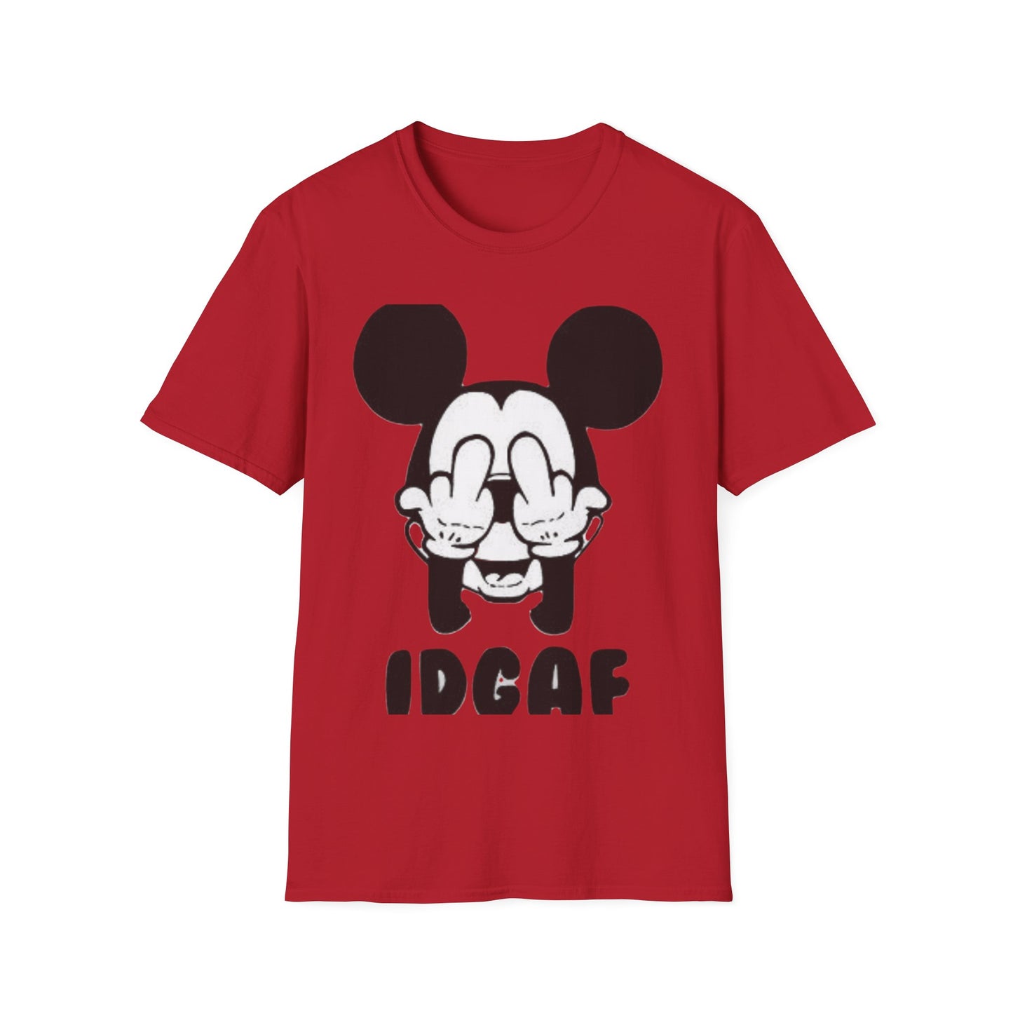 IDGAF  Unisex Softstyle T-Shirt