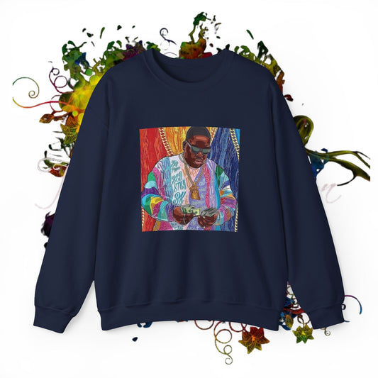 Mo' Money..Biggie Unisex Heavy Blend™ Crewneck Sweatshirt