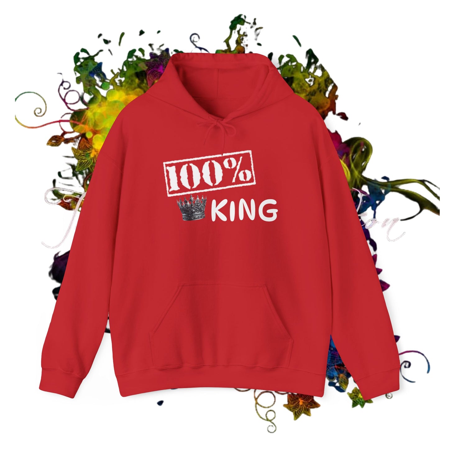 100% KING Unisex Heavy Blend™ Hooded Sweatshirt