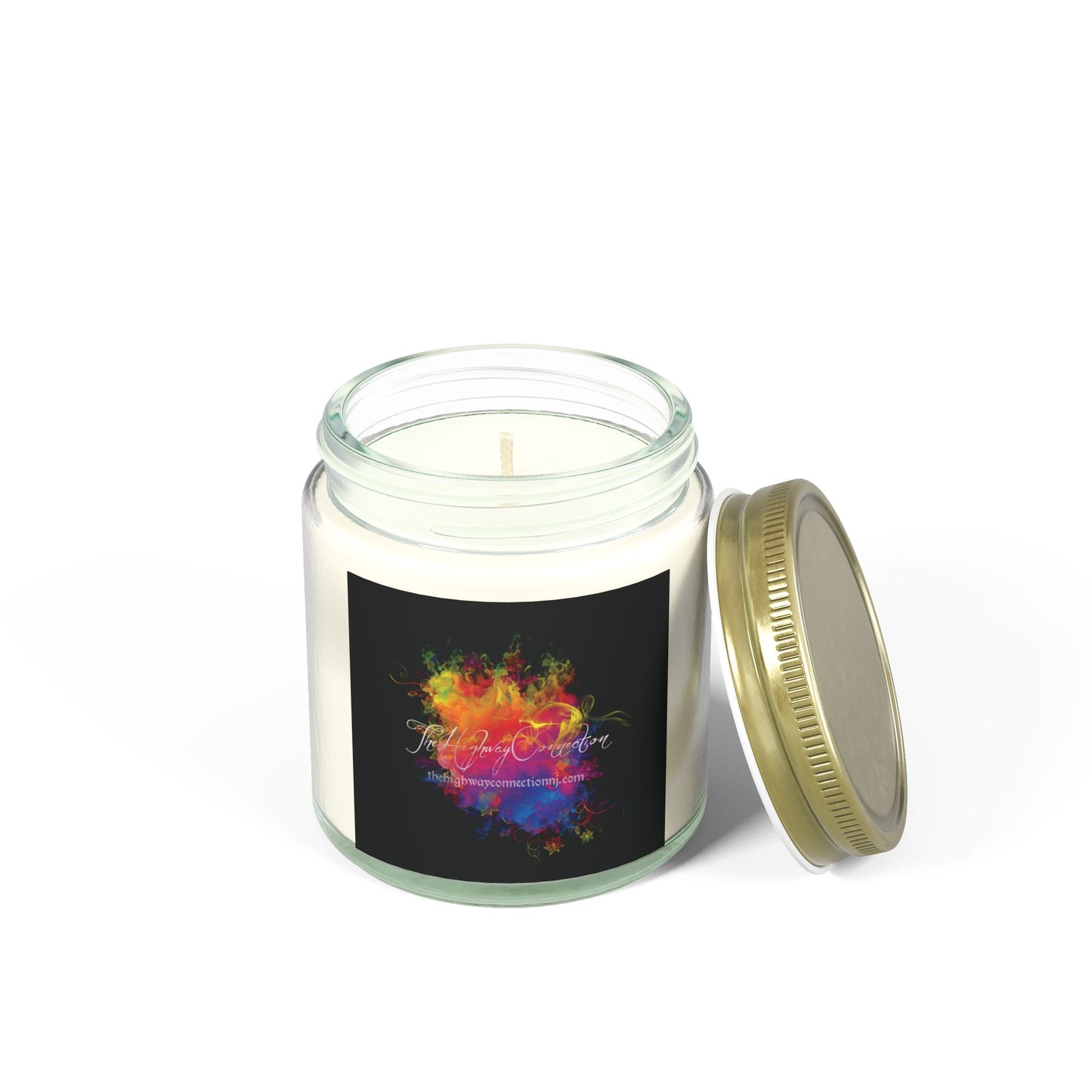 Scented Coconut Apricot Candles (4oz, 9oz)