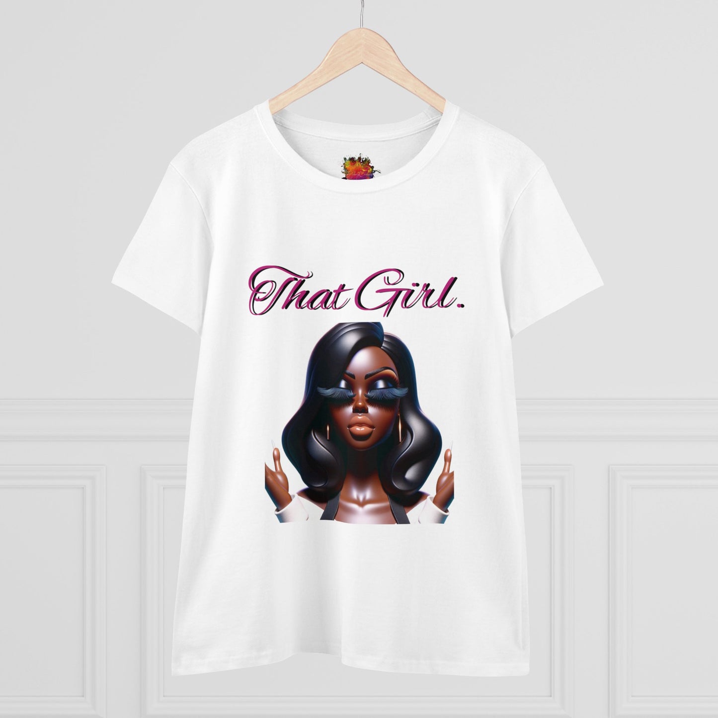 That Girl ...Women's Midweight Cotton Tee