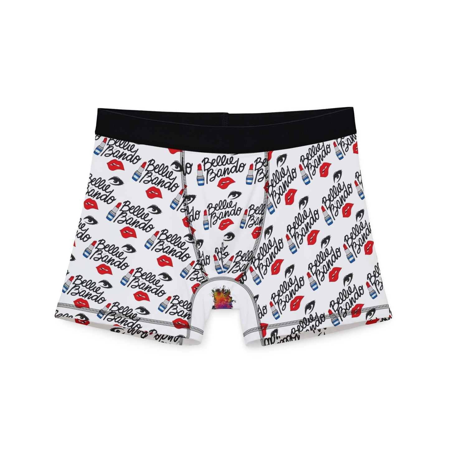 BELLIE BANDO LOGO Men's Boxers (AOP)