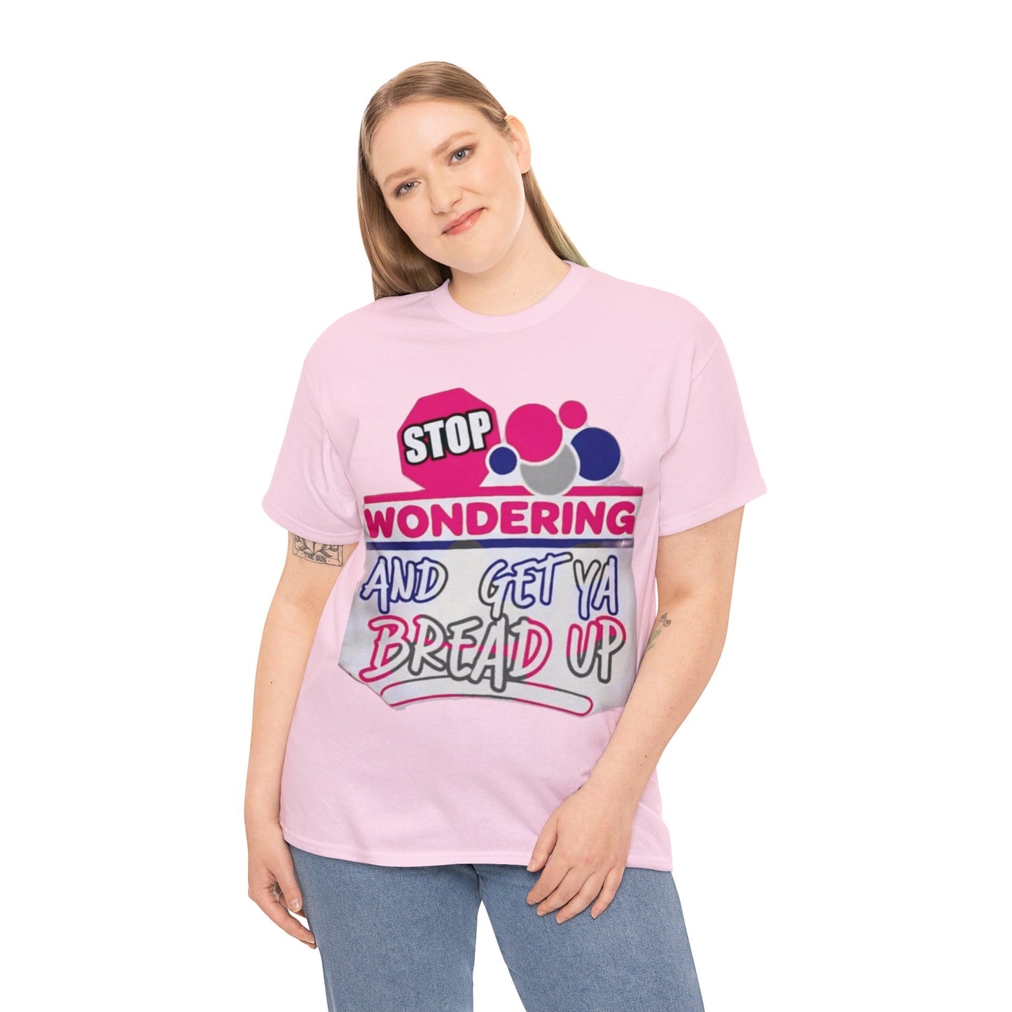 Stop Wonderin' Unisex Heavy Cotton Tee