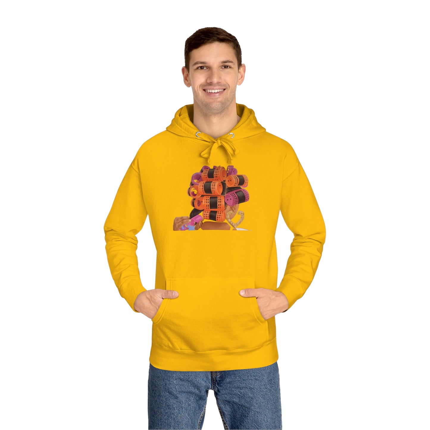 Rollerset  Unisex Fleece Hoodie