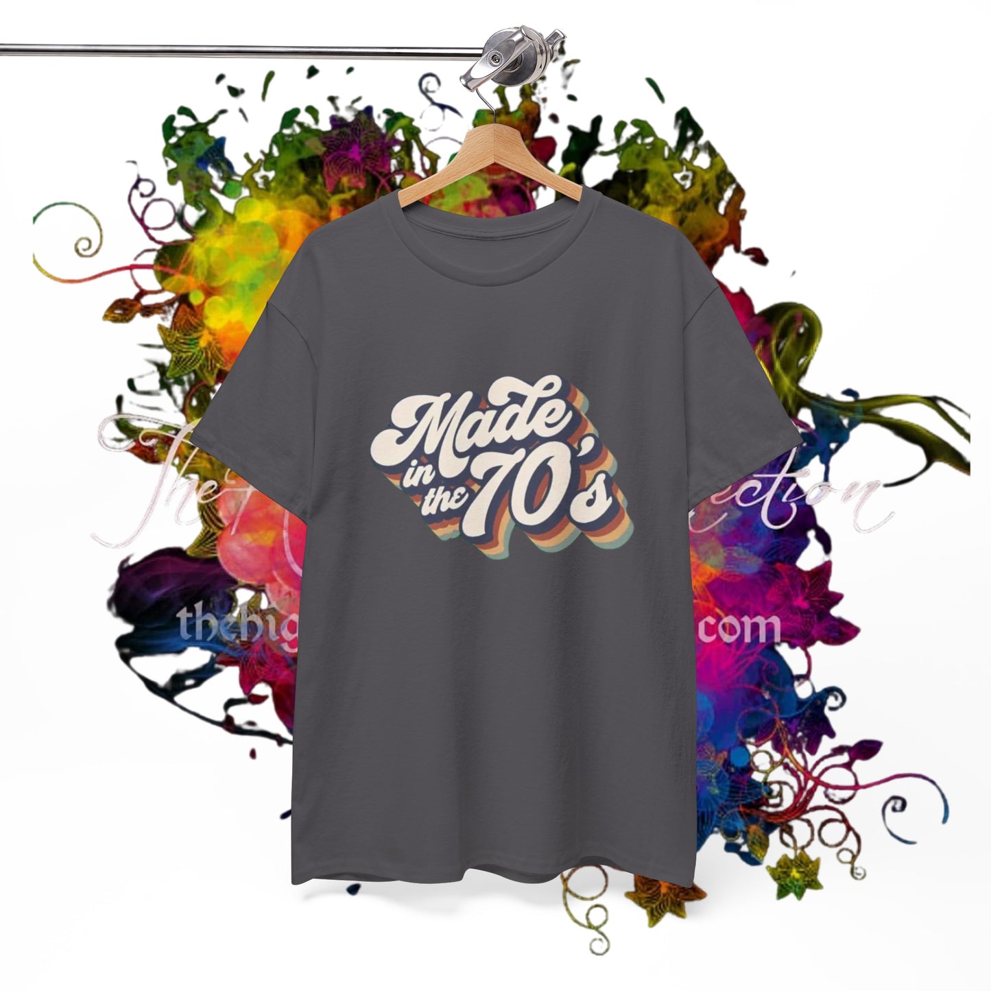 MADE IN THE 70s Unisex Heavy Cotton Tee