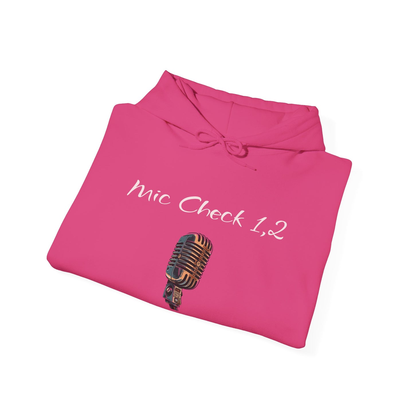 Mic Check Unisex Heavy Blend™ Hooded Sweatshirt