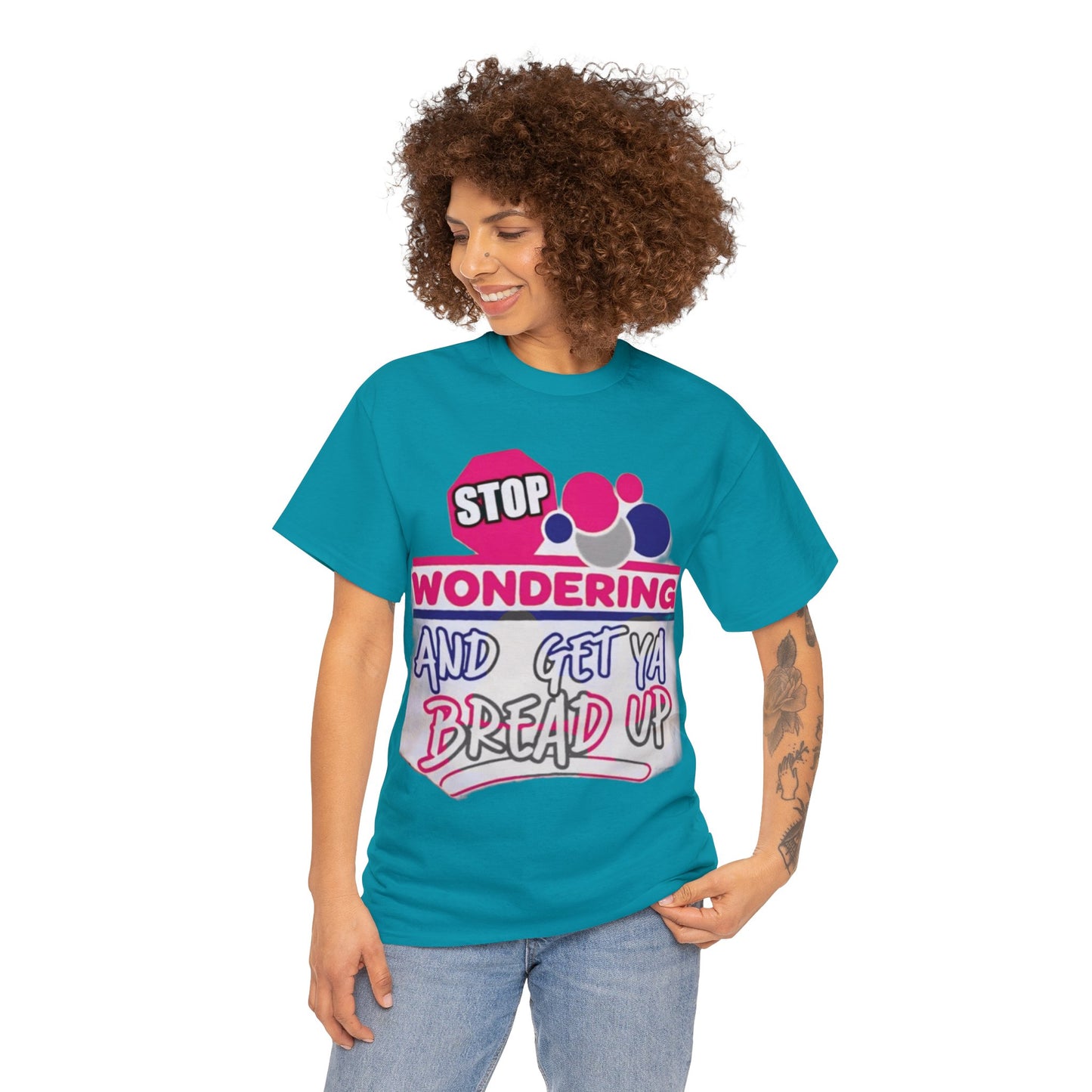 Stop Wonderin' Unisex Heavy Cotton Tee