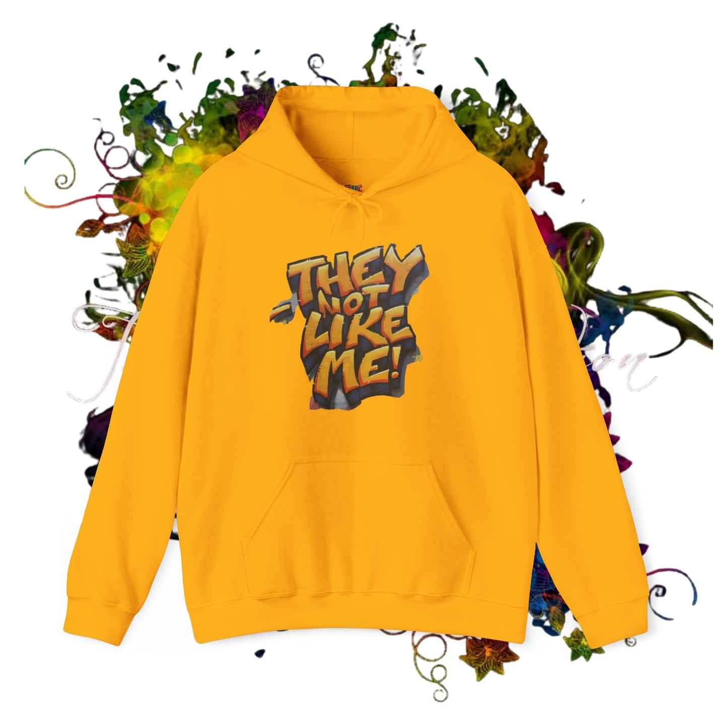 They Not Like Me ! Unisex Heavy Blend™ Hooded Sweatshirt