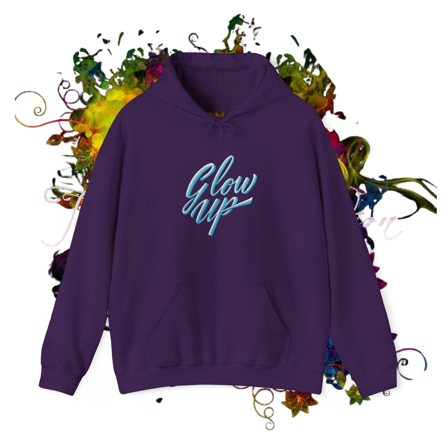 Glow Up Too Unisex Heavy Blend™ Hooded Sweatshirt