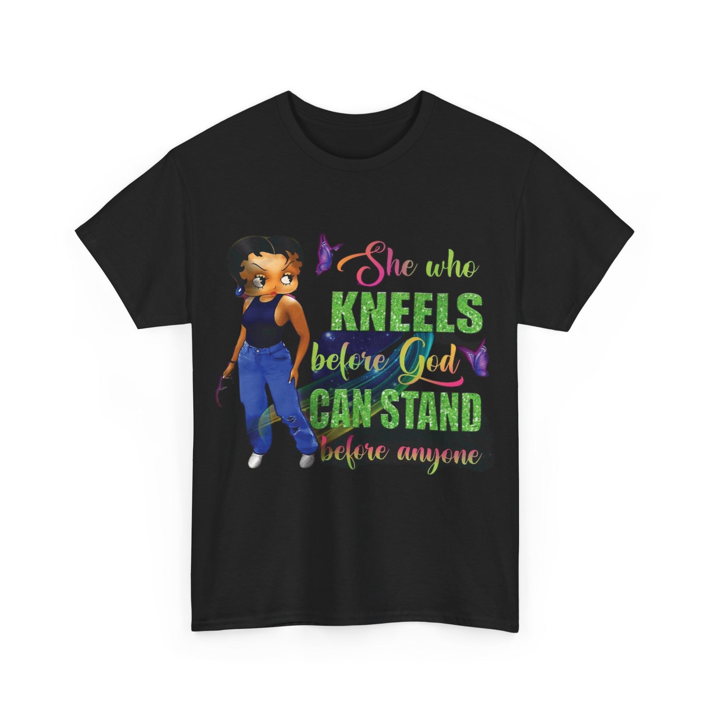 She Who Kneels Unisex Heavy Cotton Tee