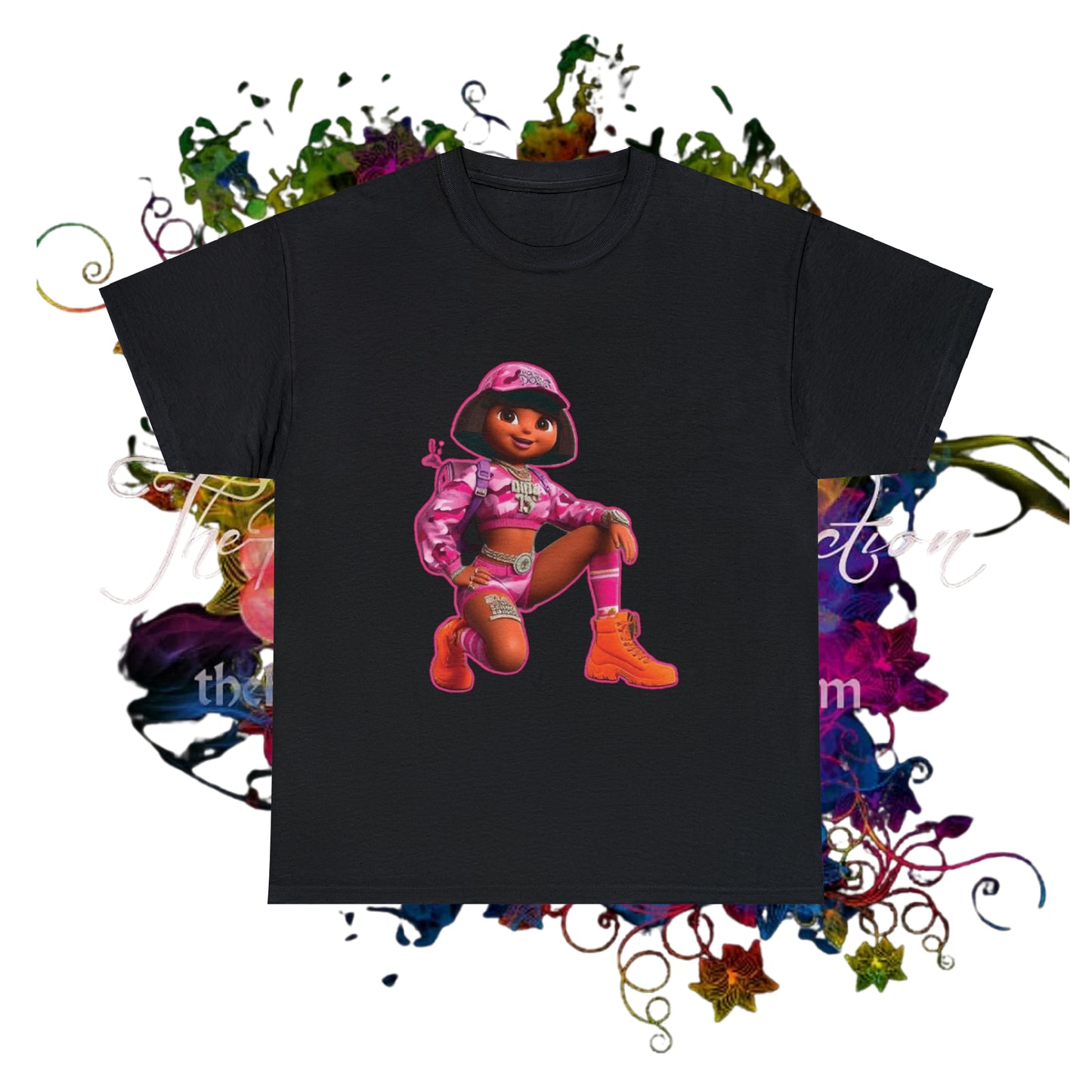 DORA MINAJ Unisex Heavy Cotton Tee