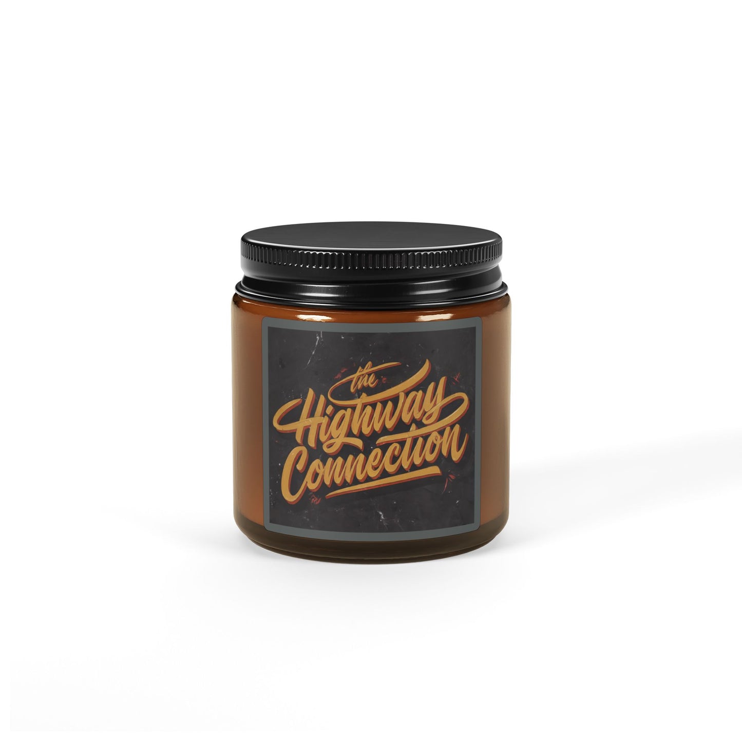 The Highway Connection Scented Soy Candle (Multi-Size, Amber Jar)