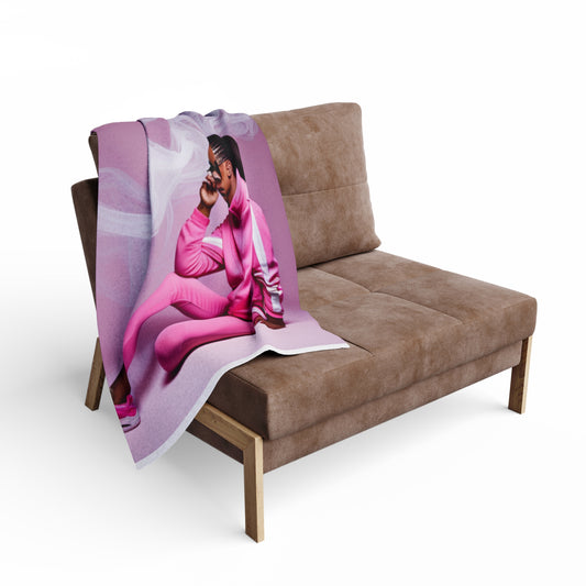 Pink Sport Arctic Fleece Blanket