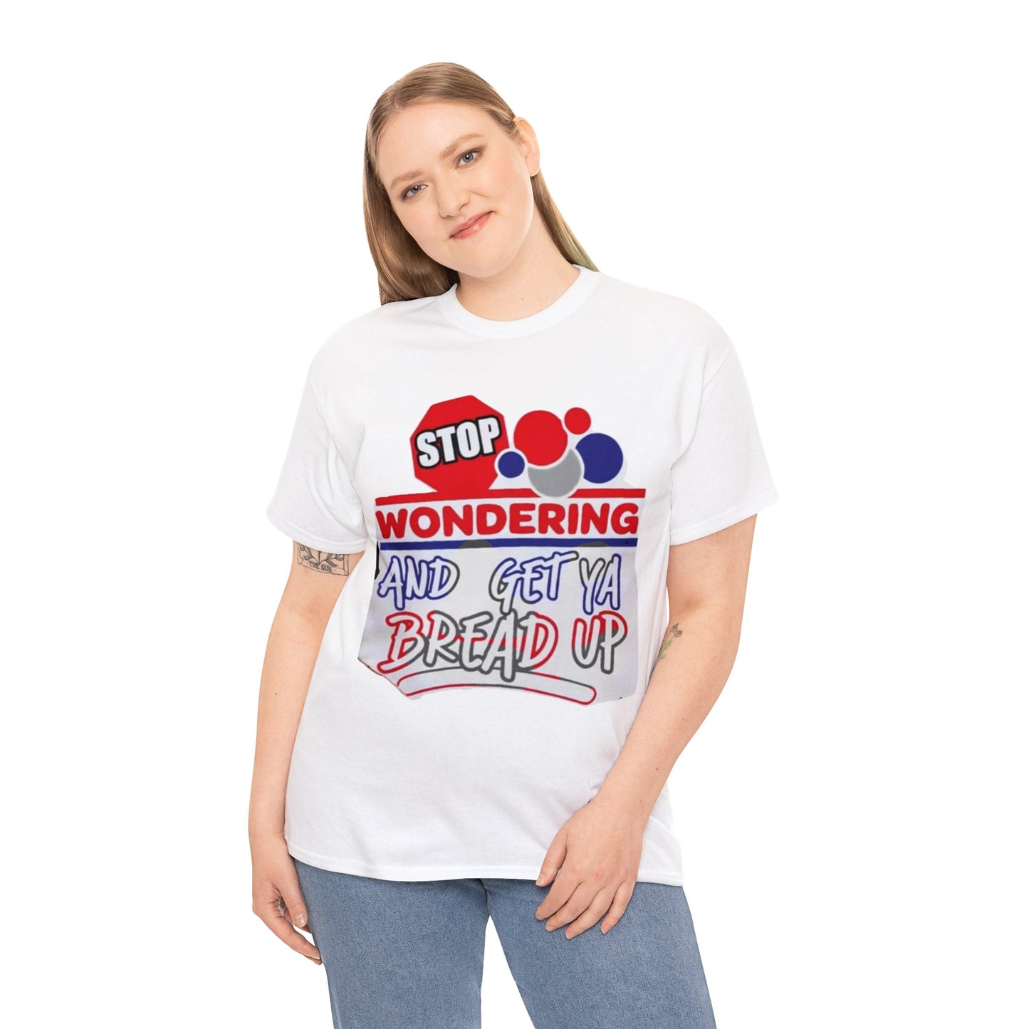 Stop Wonderin' Unisex Heavy Cotton Tee