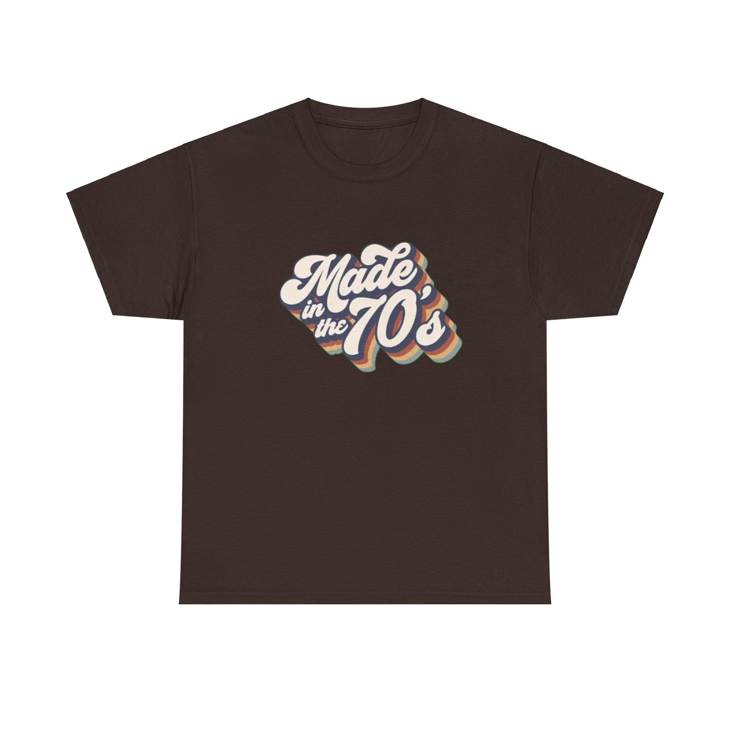 MADE IN THE 70s Unisex Heavy Cotton Tee