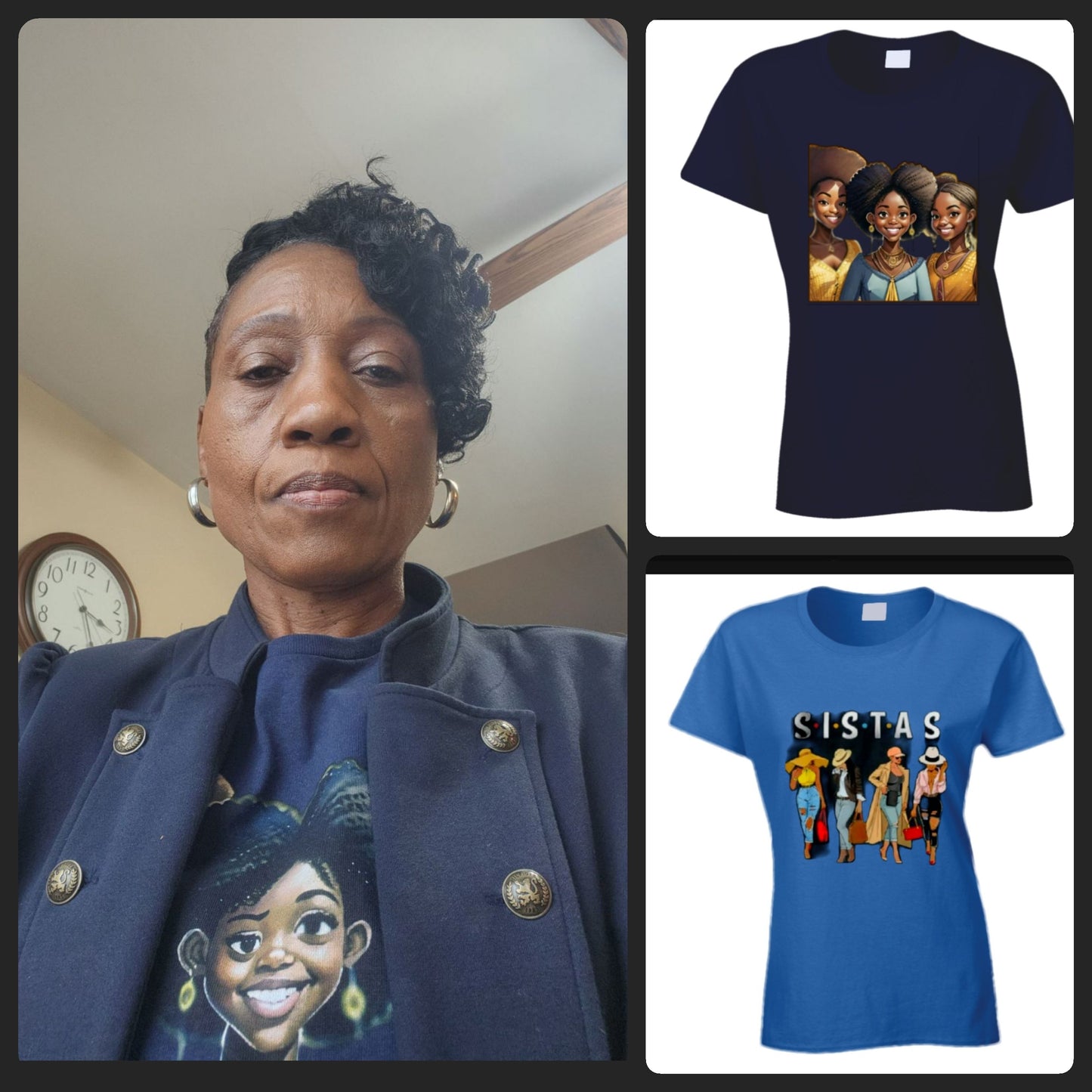 Sistas Ladies T Shirt