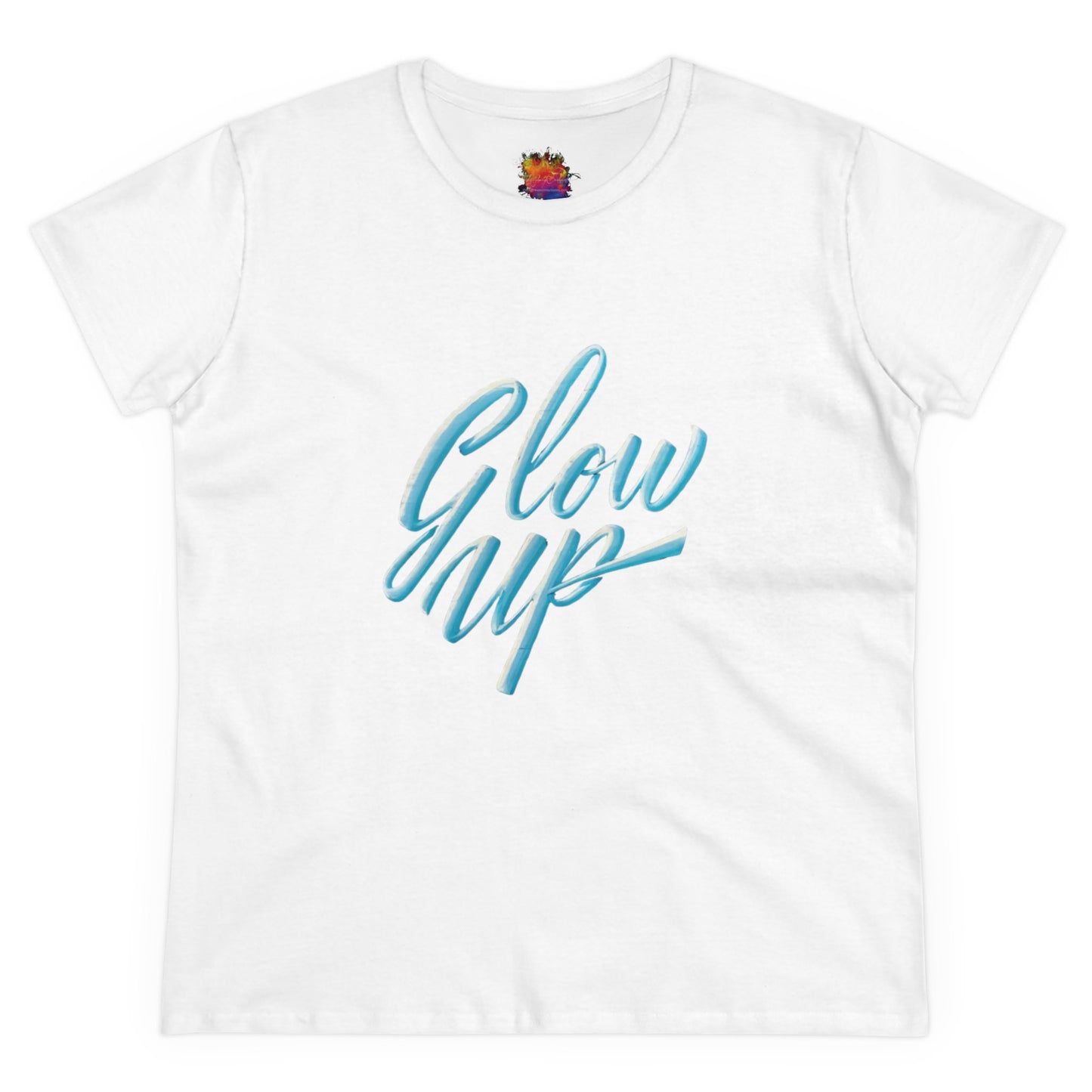 Glow Up Women's Midweight Cotton Tee