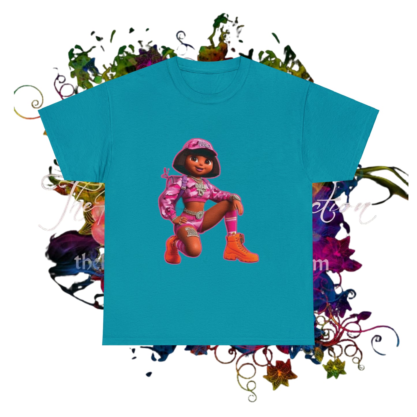 DORA MINAJ Unisex Heavy Cotton Tee