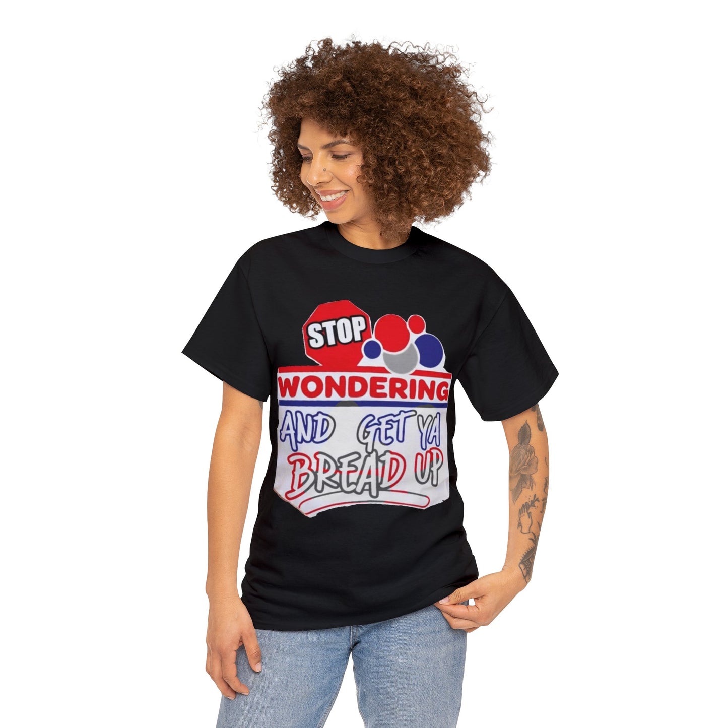 Stop Wonderin' Unisex Heavy Cotton Tee