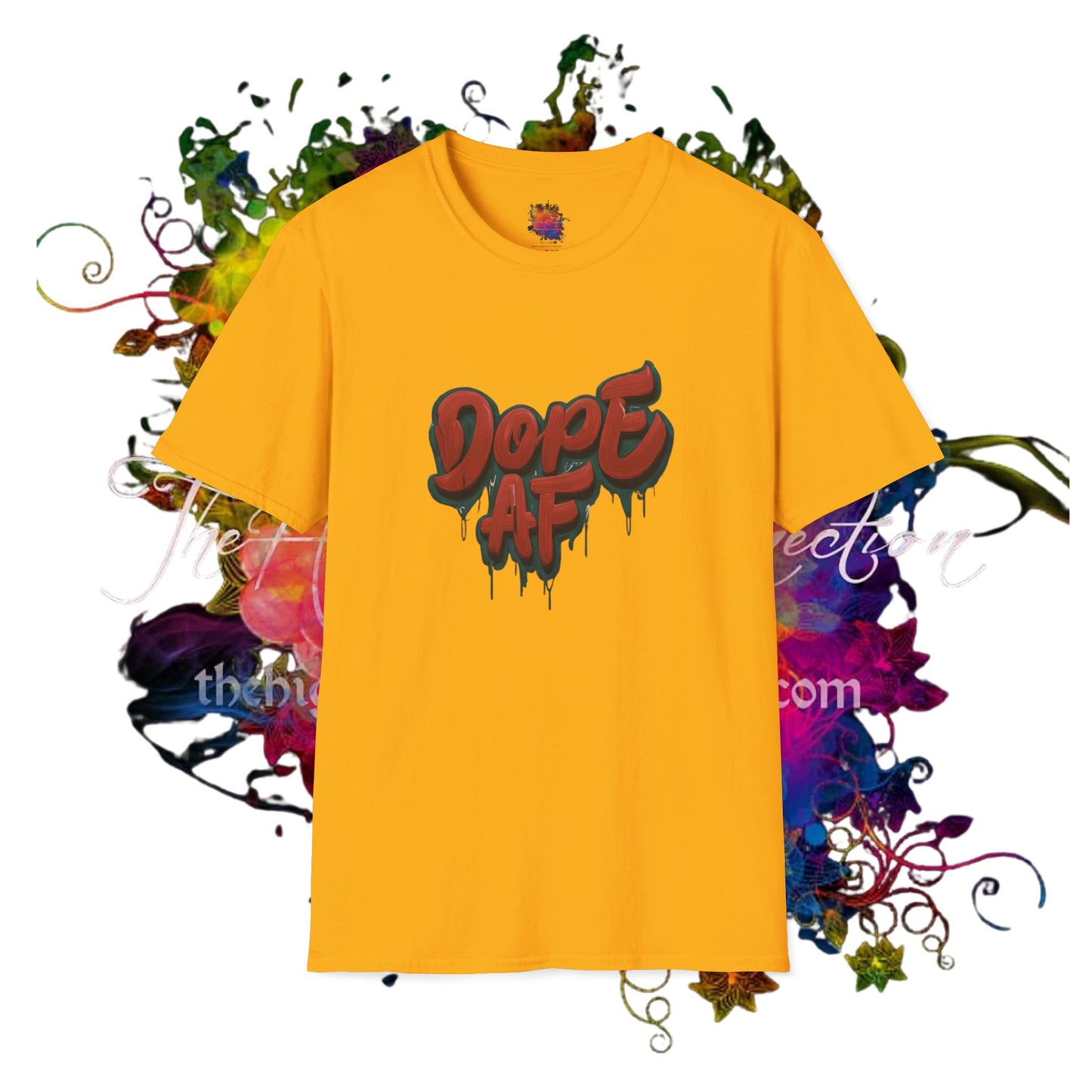 Dope AF Unisex Softstyle T-Shirt