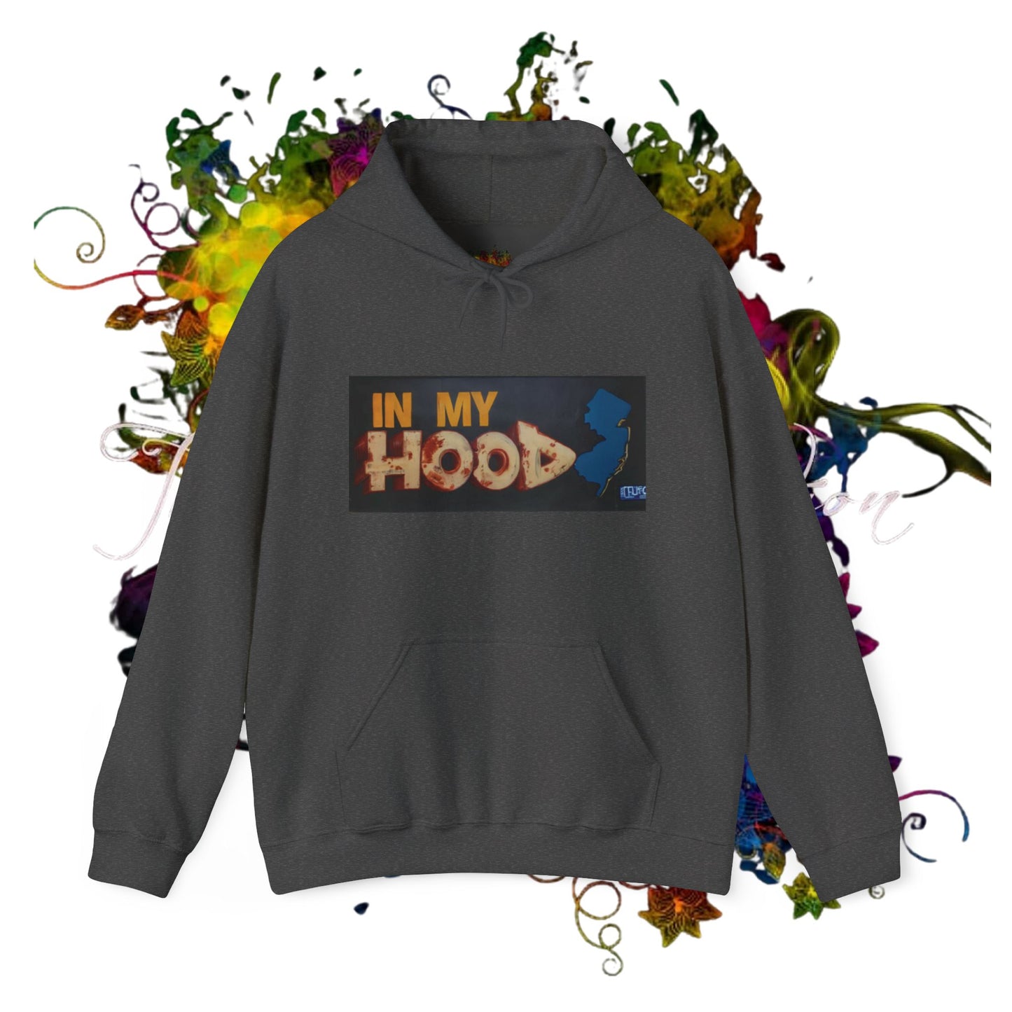 In My Hood ..Unisex Heavy Blend™ Hooded Sweatshirt