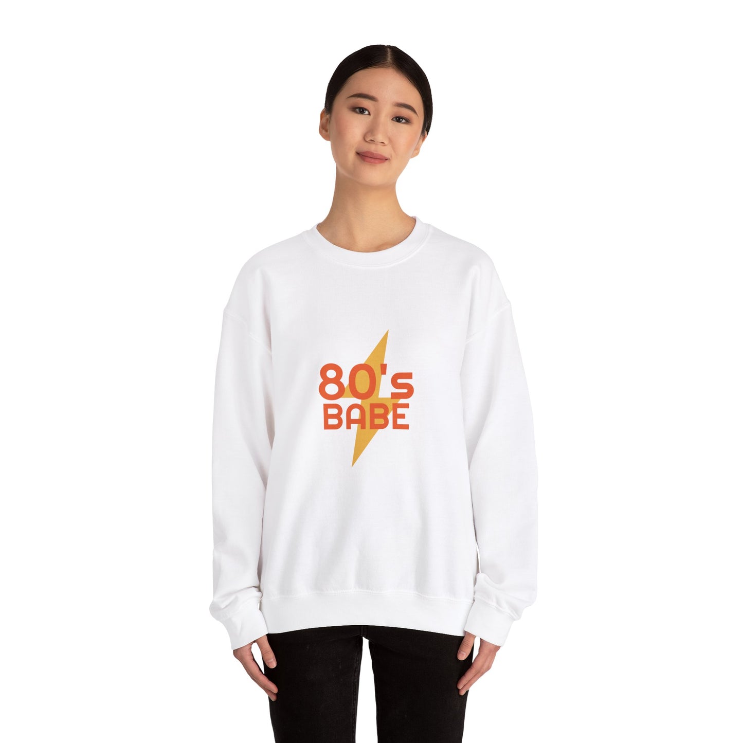 80s Babe Unisex Heavy Blend™ Crewneck Sweatshirt