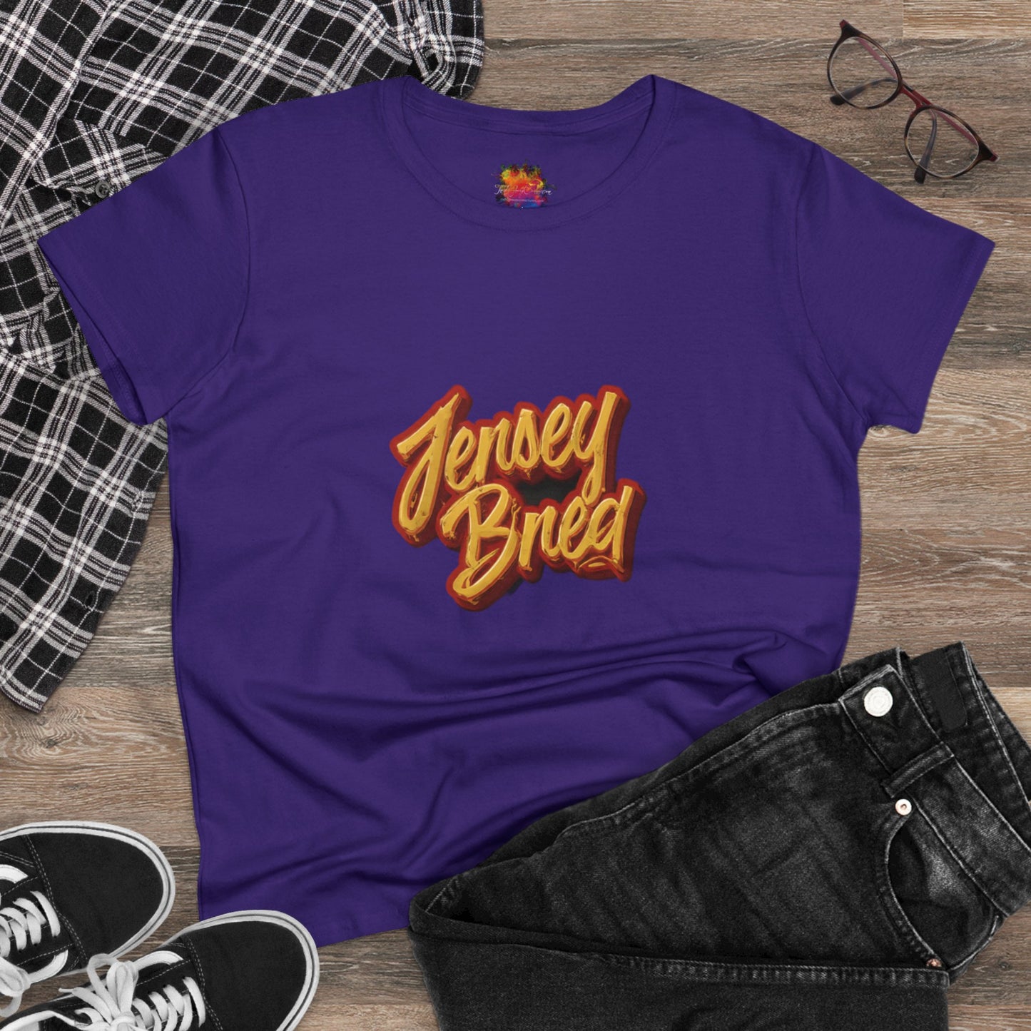 Jersey Bred Women's Midweight Cotton Tee