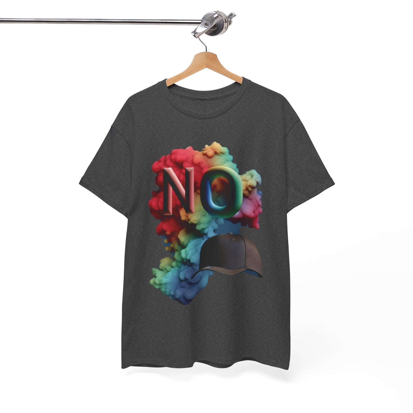 no cap (color) Unisex Heavy Cotton Tee