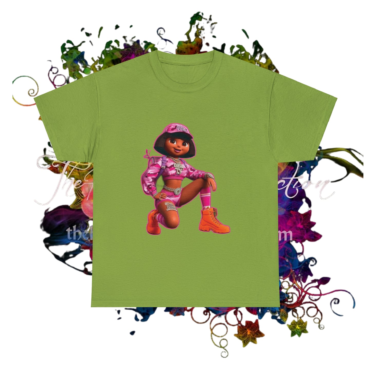 DORA MINAJ Unisex Heavy Cotton Tee