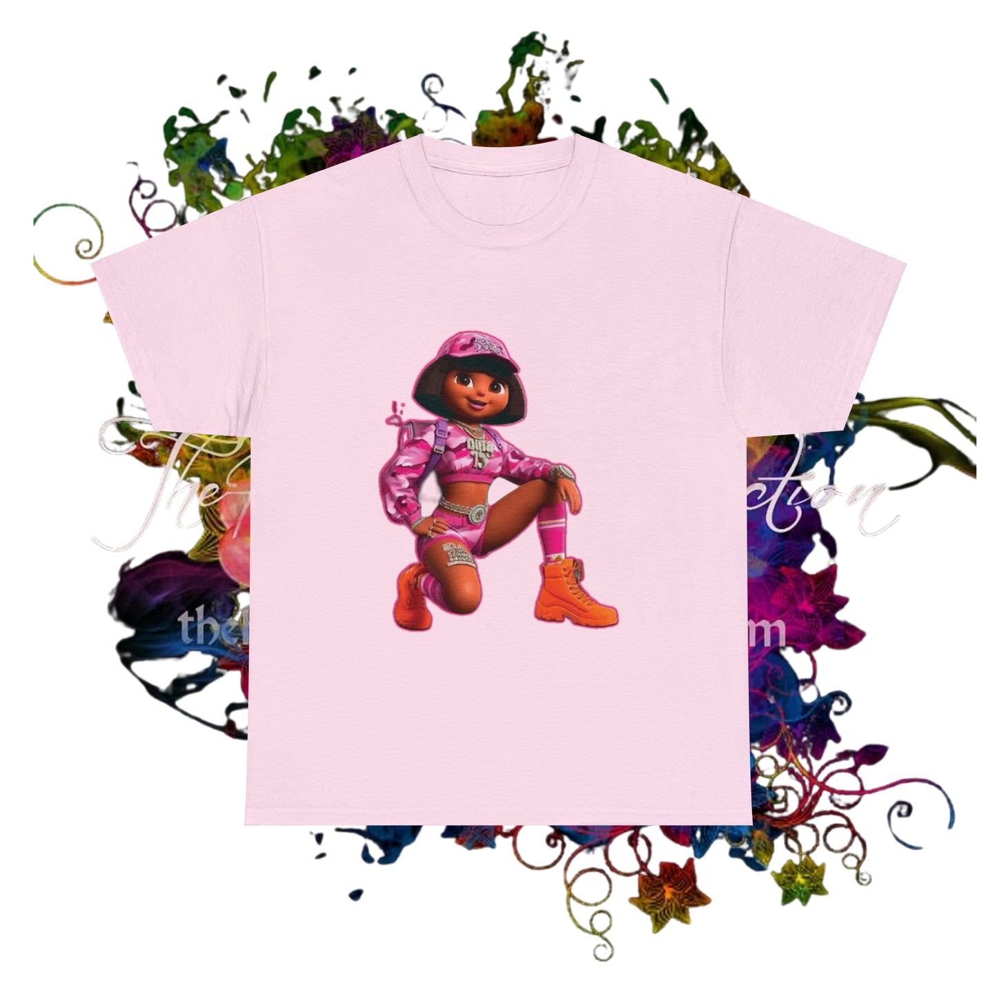 DORA MINAJ Unisex Heavy Cotton Tee