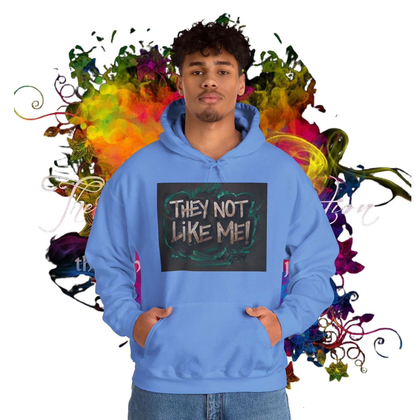 They Not Like Me ! Unisex Heavy Blend™ Hooded Sweatshirt