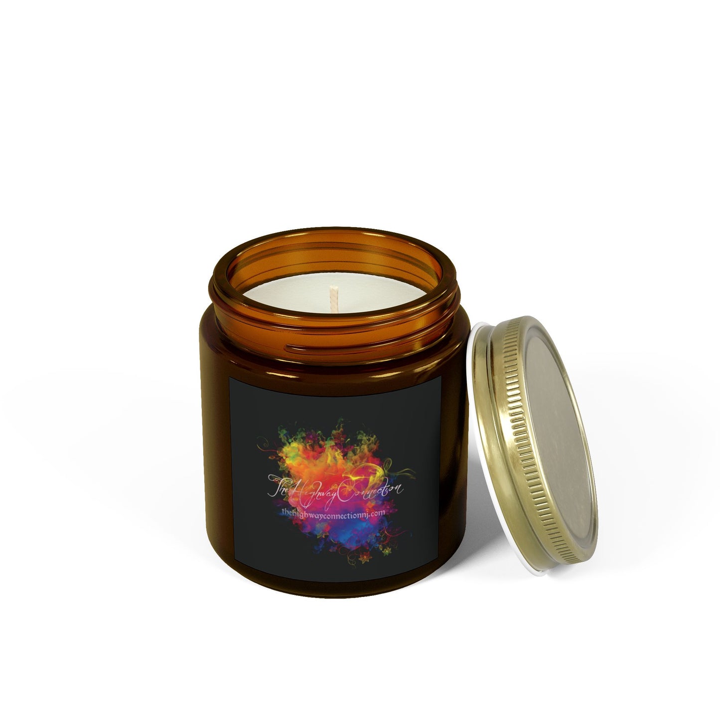 Scented Coconut Apricot Candles (4oz, 9oz)