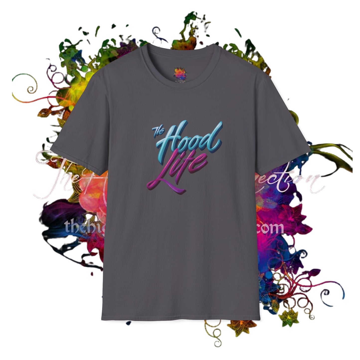 The Hood Life Unisex Softstyle T-Shirt