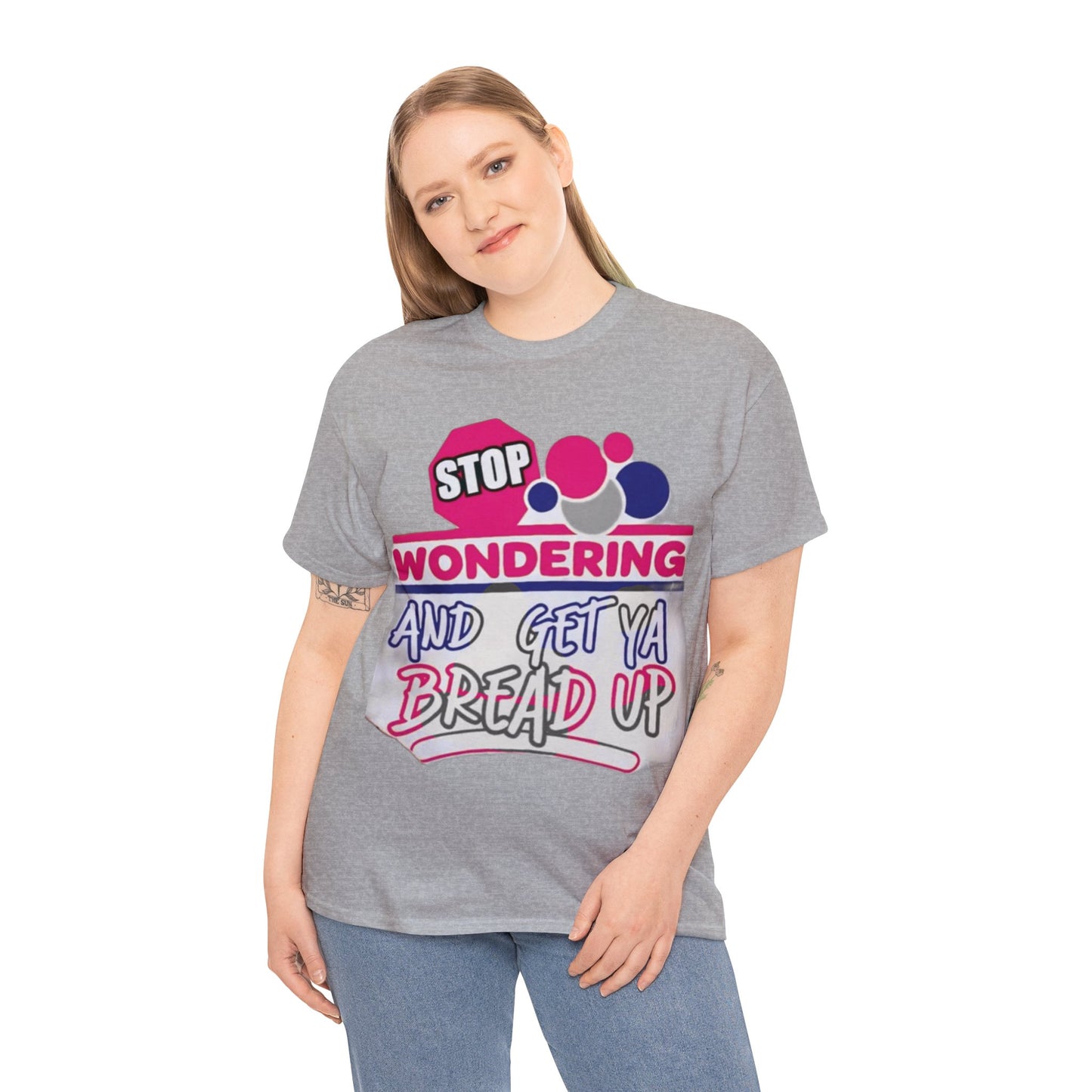 Stop Wonderin' Unisex Heavy Cotton Tee