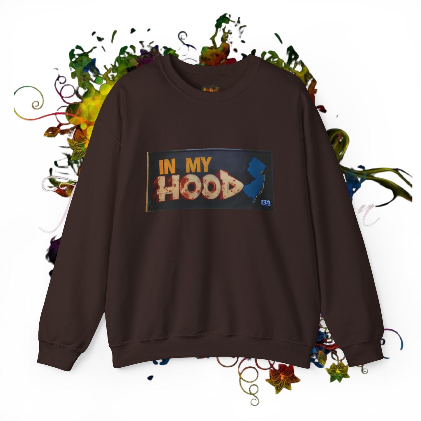 In My Hood Unisex Heavy Blend™ Crewneck Sweatshirt